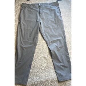 Lululemon Commission Pants Men's 38 gray Chino Preppy Classic